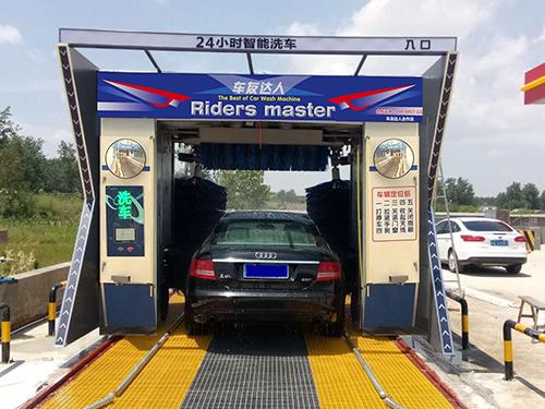 中化石油加油站電腦洗車(chē)機(jī)案例
